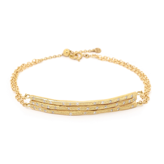Stardust Textured Stick Bracelet - Anne Sportun Fine Jewellery