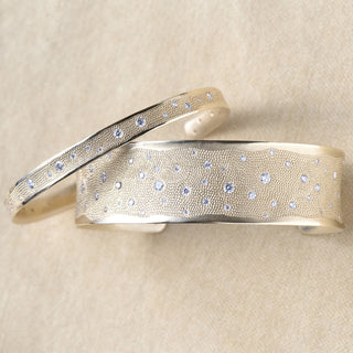 Bold Stardust Cuff - Anne Sportun Fine Jewellery