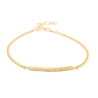 Textured Stick Stardust Bracelet - Anne Sportun Fine Jewellery