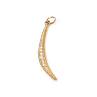 Crescent Diamond Flow Charm - Anne Sportun Fine Jewellery