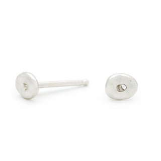 "Freckle" Luck Stud Earrings - Silver
