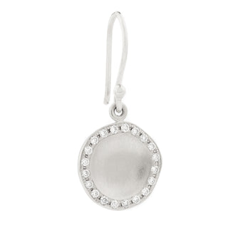 Lilydust Pave Rim Cup Earrings - Anne Sportun Fine Jewellery