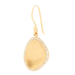 Lilydust Cup Diamond Earrings - Anne Sportun Fine Jewellery