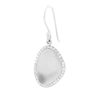 Lilydust Cup Diamond Earrings - Anne Sportun Fine Jewellery
