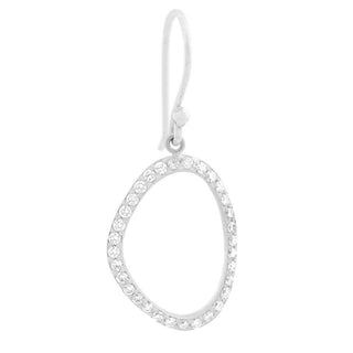 Diamond 'Lilydust' Hook Earrings - Anne Sportun Fine Jewellery