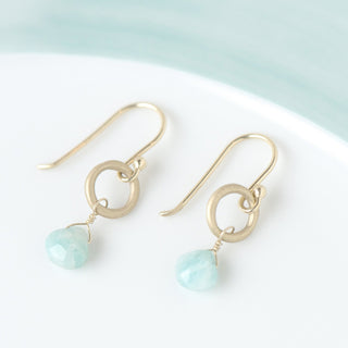 Heart Gemstone Briolette Earrings - Anne Sportun Fine Jewellery