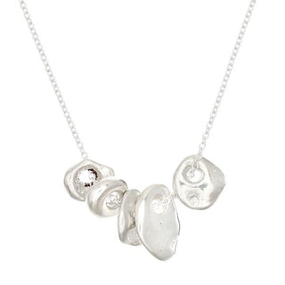 Five Little Lucks Silver Necklace - Anne Sportun Fine Jewellery
