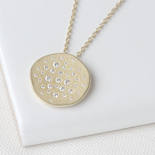 Large Stardust Pendant Necklace - Anne Sportun Fine Jewellery