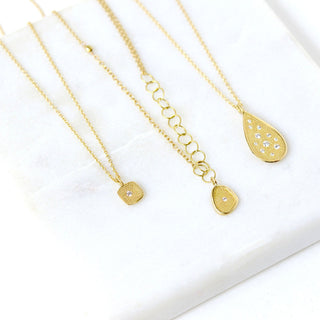 Small Gold 'Stardust' Necklace - Anne Sportun Fine Jewellery
