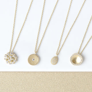 Medium Diamond Cluster Necklace - Anne Sportun Fine Jewellery