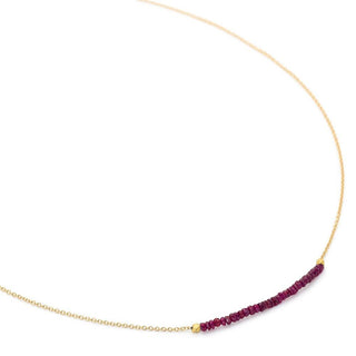 Centre Gemstone Wrap Necklace - Anne Sportun Fine Jewellery