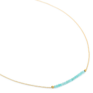 Centre Gemstone Wrap Necklace - Anne Sportun Fine Jewellery