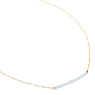 Centre Gemstone Wrap Necklace - Anne Sportun Fine Jewellery