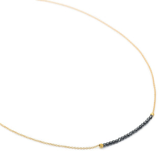 Centre Gemstone Wrap Necklace - Anne Sportun Fine Jewellery