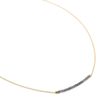 Centre Gemstone Wrap Necklace - Anne Sportun Fine Jewellery