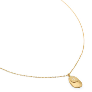 Double Petal Diamond Pendant - Anne Sportun Fine Jewellery