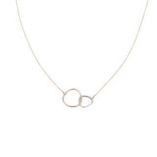 Silver & Gold Interlocking Necklace
