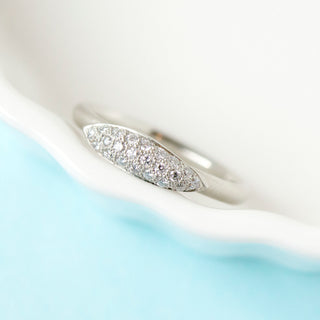Elongated Rain Drop Ring - Anne Sportun Fine Jewellery