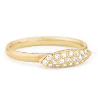 Elongated Rain Drop Ring - Anne Sportun Fine Jewellery