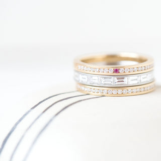 Baguette Diamond Band - Anne Sportun Fine Jewellery