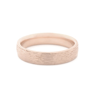 Bark Finish 5mm Band - Anne Sportun Fine Jewellery