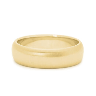 Smooth 6.5mm Wide Band - Anne Sportun Fine Jewellery