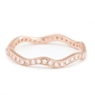 Diamond Wave Band - Anne Sportun Fine Jewellery