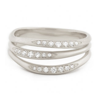 Stacked Trinity Flow Band - Anne Sportun Fine Jewellery