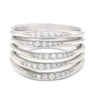Stacked Five Flow Band - Anne Sportun Fine Jewellery