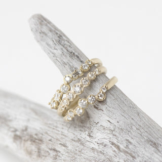 Cascade Baguette and Round Diamond Band - Anne Sportun Fine Jewellery