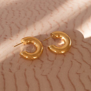 Rhodes Hoops | Gold - Anne Sportun Fine Jewellery