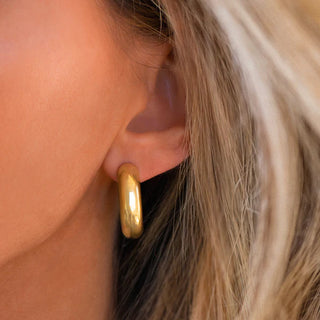 Rhodes Hoops | Gold - Anne Sportun Fine Jewellery