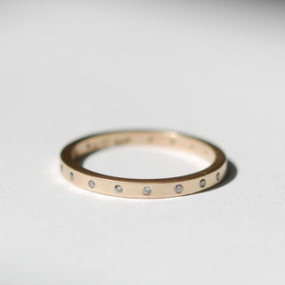 Grey Diamond Eternity Band | 14k
