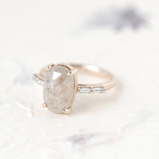 Champagne Champagne Peach Diamond Ring - Anne Sportun Fine Jewellery