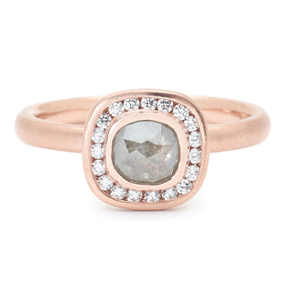 One of a Kind Meteor Rosecut Diamond Ring - Anne Sportun Fine Jewellery