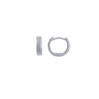13mm Chubby Huggie Earrings - Anne Sportun Fine Jewellery